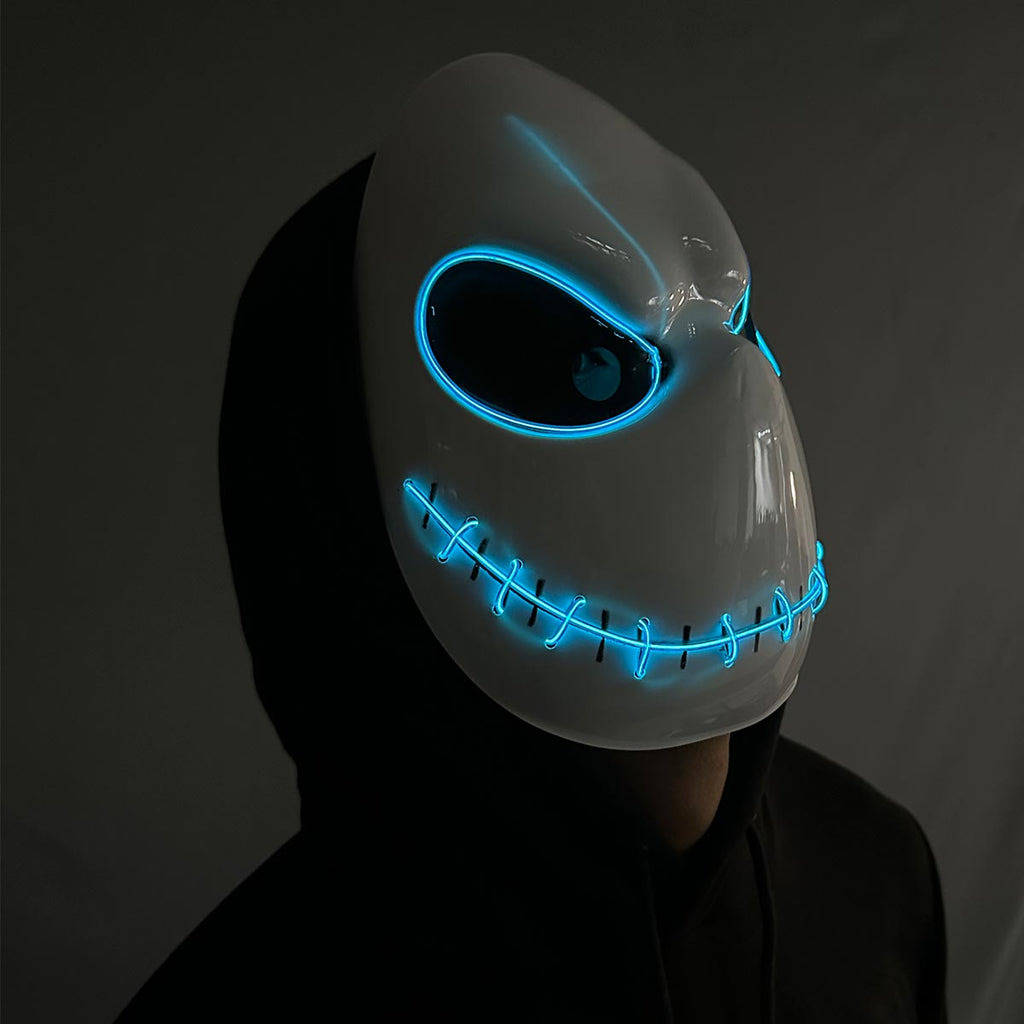 Máscara LED Neón Jack – Disfraz Halloween y Cosplay | OF-1460