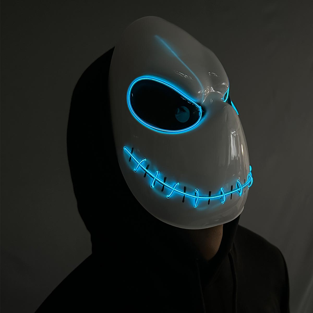Máscara LED Neón Jack – Disfraz Halloween y Cosplay | OF-1460
