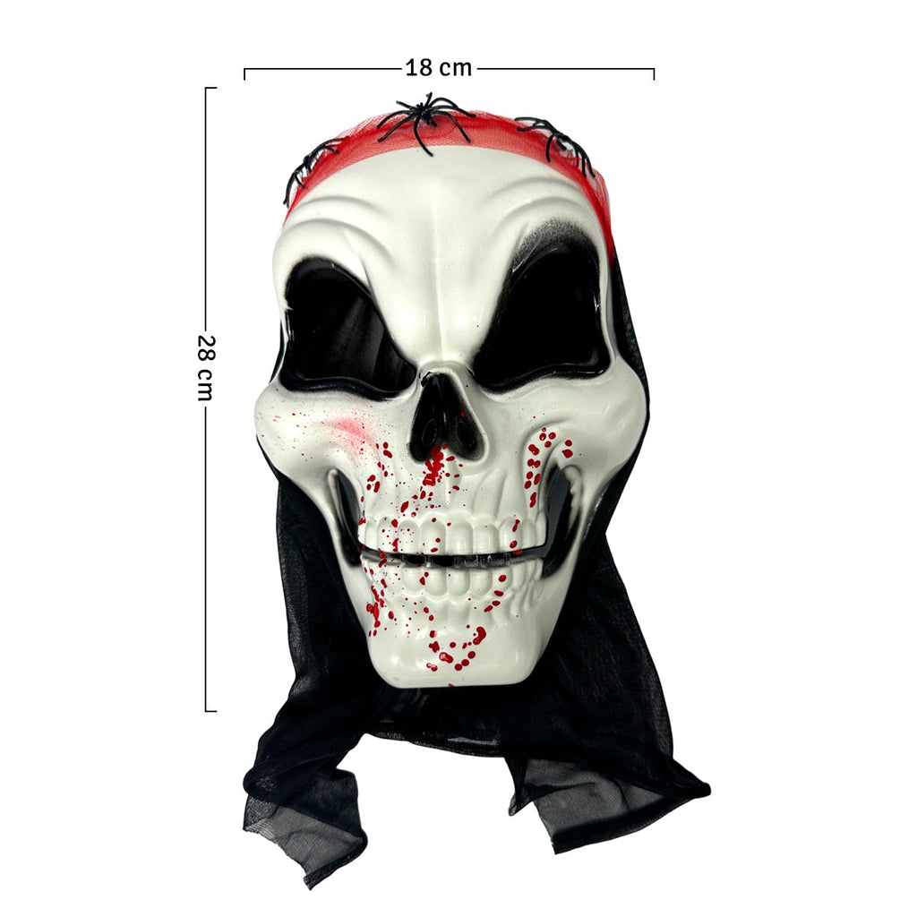 Máscara La Muerte Calavera Maligna Halloween