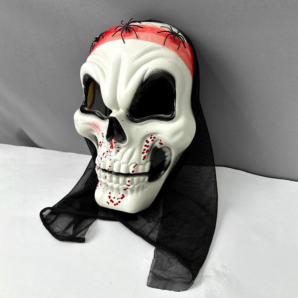 Máscara La Muerte Calavera Maligna Halloween